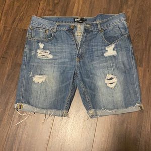 Brooklyn jean shorts ripped